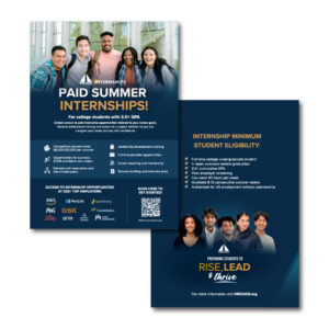 Internship Card - 5 x 7